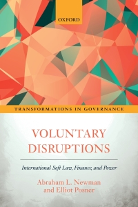 Cover image: Voluntary Disruptions 9780198818380