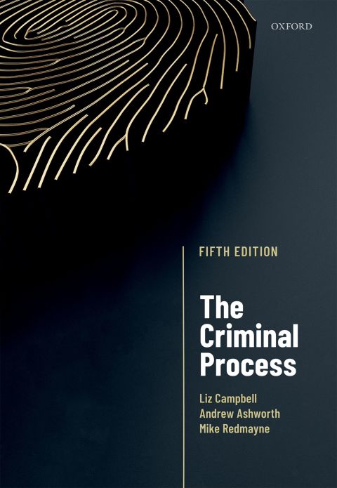 Cover image for book The Criminal Process