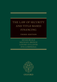 Titelbild: The Law of Security and Title-Based Financing 3rd edition 9780198795568