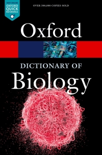 Cover image: A Dictionary of Biology 8th edition 9780198821489