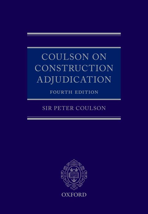 Cover image for book Coulson on Construction Adjudication