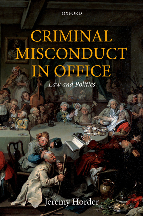 Cover image for book Criminal Misconduct in Office