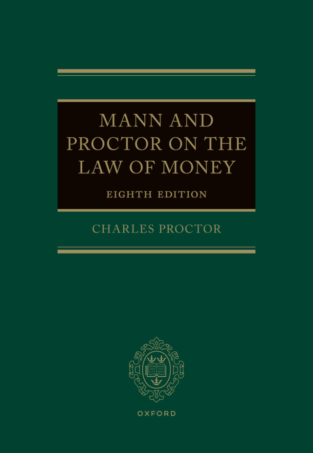 Mann and Proctor on the Law of Money