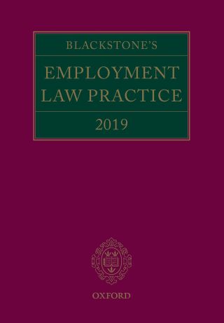 Blackstone's Employment Law Practice 2019 (book and digital pack)