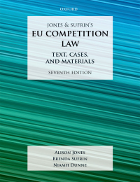 Titelbild: Jones & Sufrin's EU Competition Law 7th edition 9780198824657