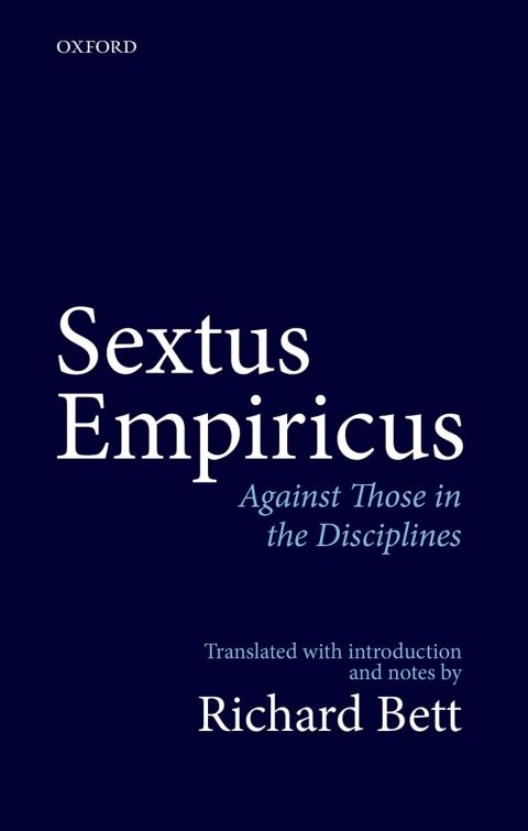 Cover image for book Sextus Empiricus: Against Those in the Disciplines