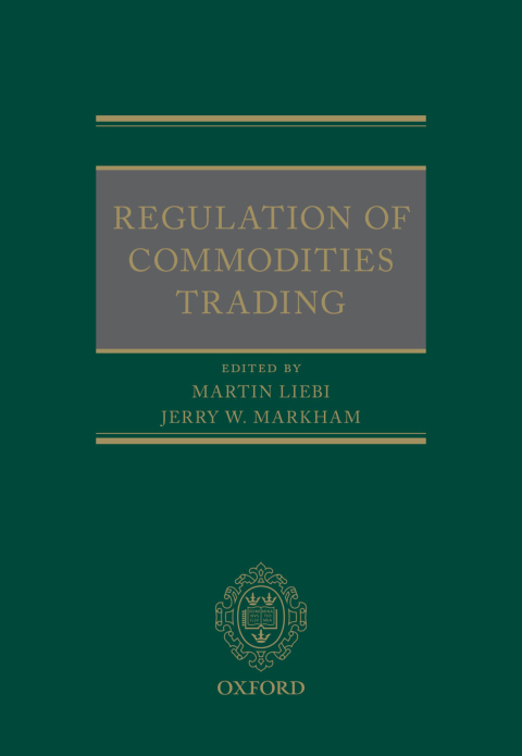 Cover image for book Regulation of Commodities Trading