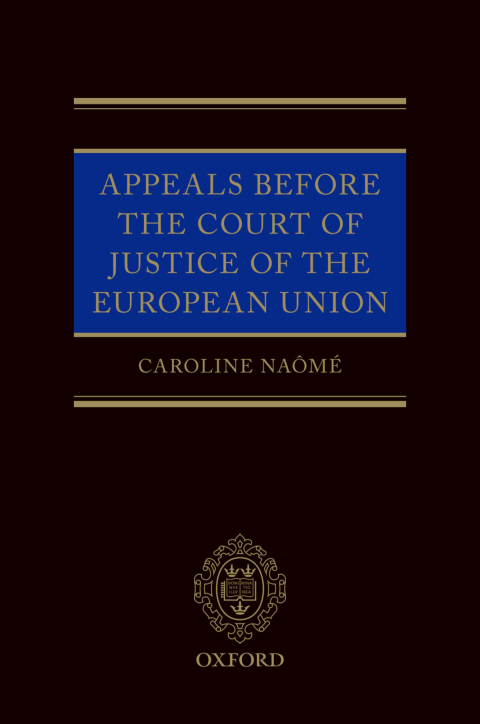 Cover image for book Appeals Before the Court of Justice of the European Union