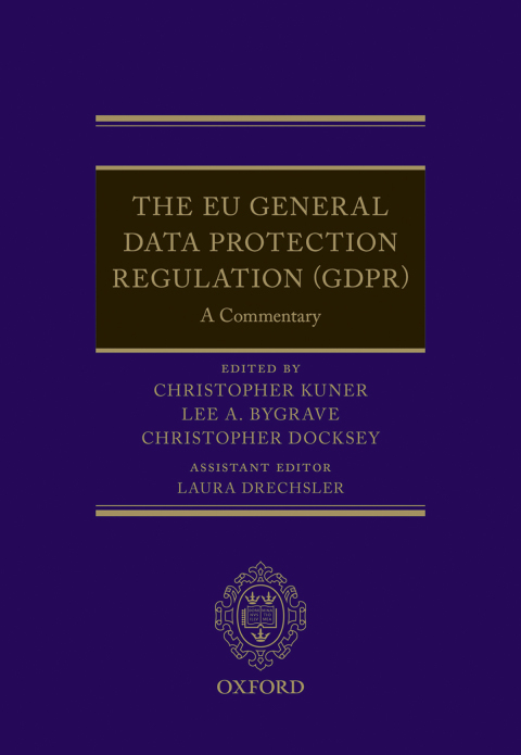 Cover image for book The EU General Data Protection Regulation (GDPR)
