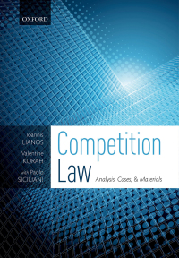 صورة الغلاف: Competition Law 9780198826545