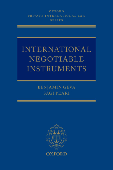 Cover image for book International Negotiable Instruments