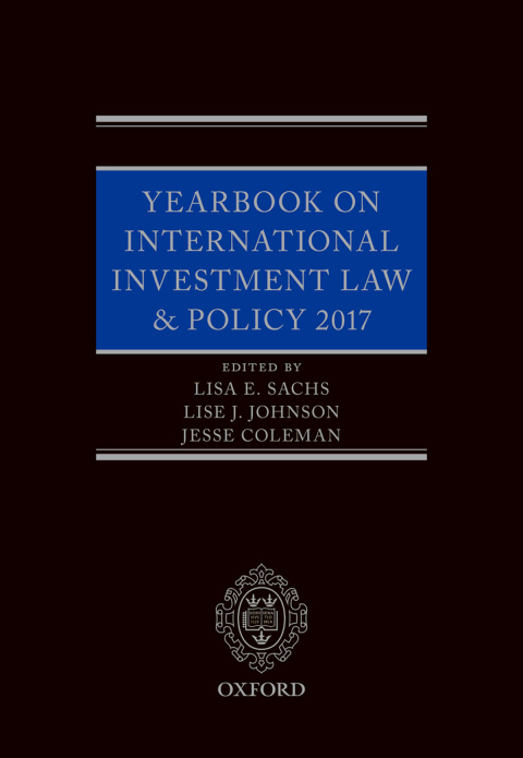 Cover image for book Yearbook on International Investment Law & Policy 2017
