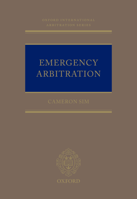 Cover image for book Emergency Arbitration