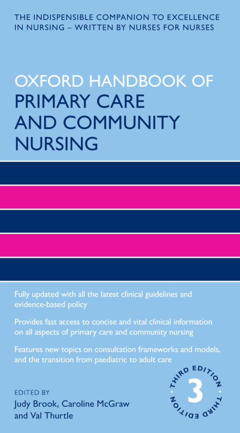 Cover image for book Oxford Handbook of Primary Care and Community Nursing