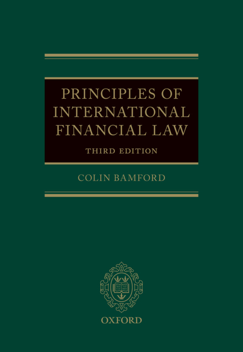 Cover image for book Principles of International Financial Law