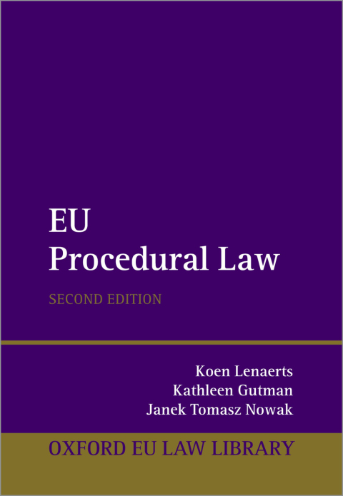 Cover image for book EU Procedural Law