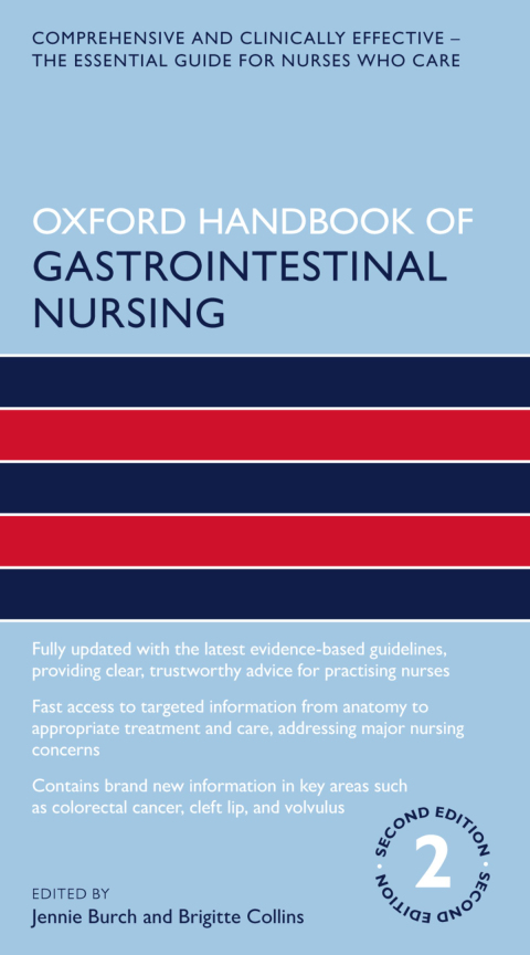 Cover image for book Oxford Handbook of Gastrointestinal Nursing