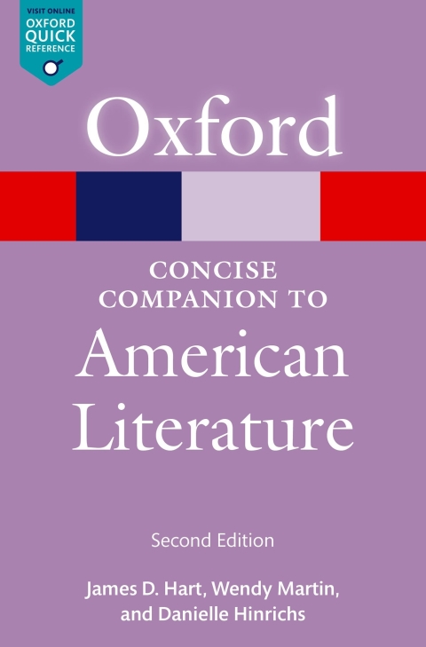 Cover image for book The Concise Oxford Companion to American Literature