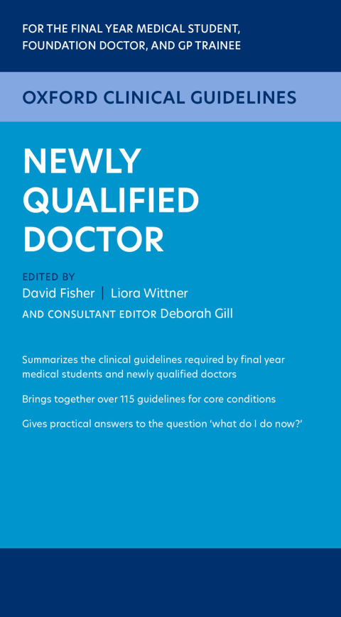 Cover image for book Oxford Clinical Guidelines: Newly Qualified Doctor