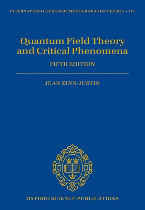 Cover image for book Quantum Field Theory and Critical Phenomena