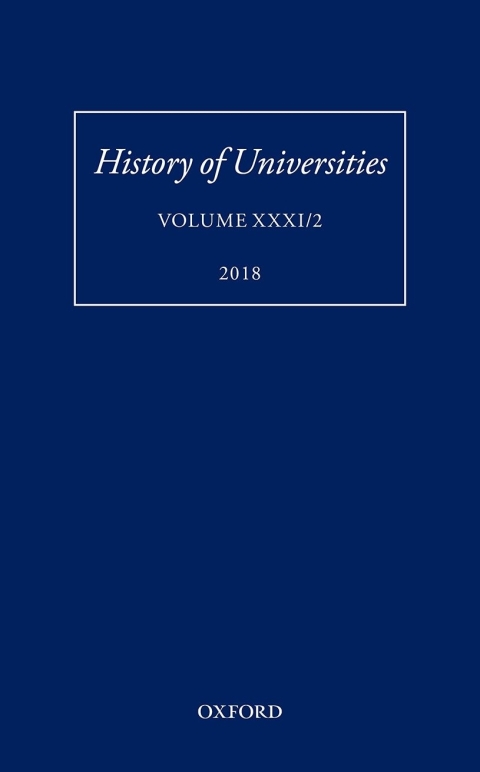 Cover image for book History of Universities