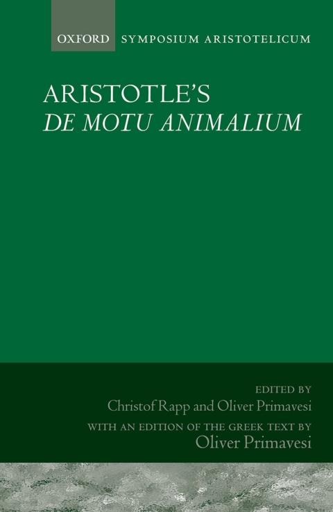 Cover image for book Aristotle's De motu animalium