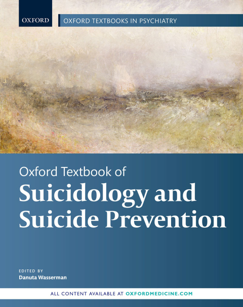 Cover image for book Oxford Textbook of Suicidology and Suicide Prevention
