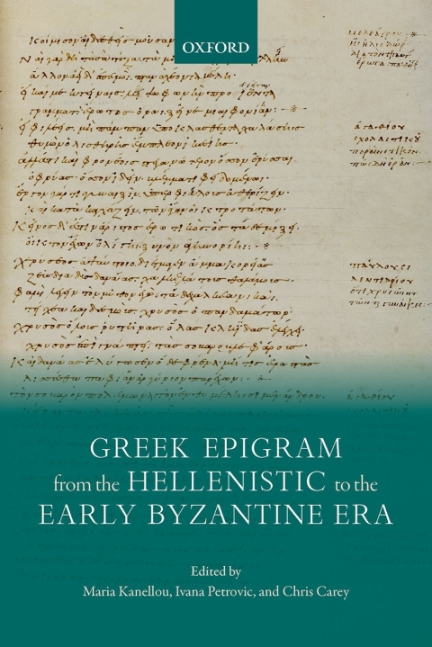Cover image for book Greek Epigram from the Hellenistic to the Early Byzantine Era