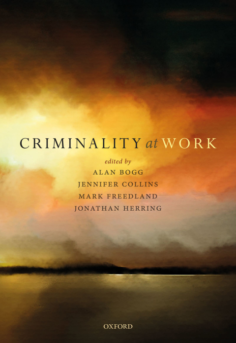 Cover image for book Criminality at Work