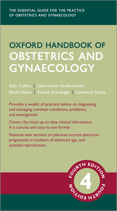 Cover image for book Oxford Handbook of Obstetrics and Gynaecology XE