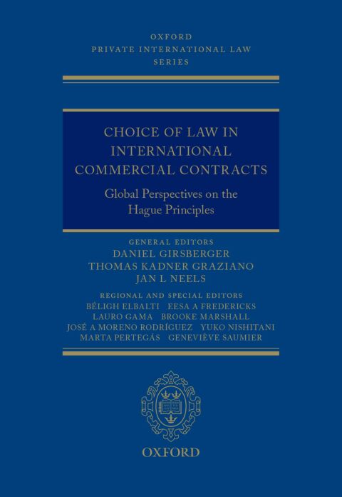 Cover image for book Choice of Law in International Commercial Contracts