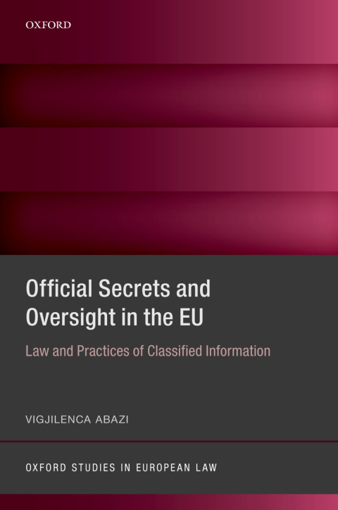 Cover image for book Official Secrets and Oversight in the EU