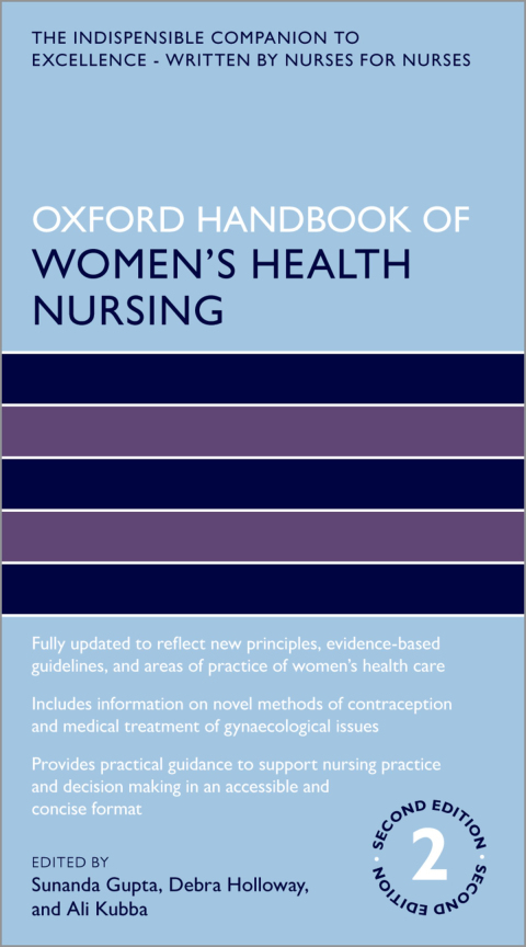 Cover image for book Oxford Handbook of Women's Health Nursing