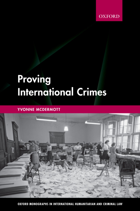 Cover image for book Proving International Crimes