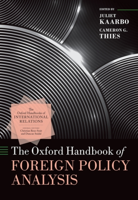 Cover image for book The Oxford Handbook of Foreign Policy Analysis