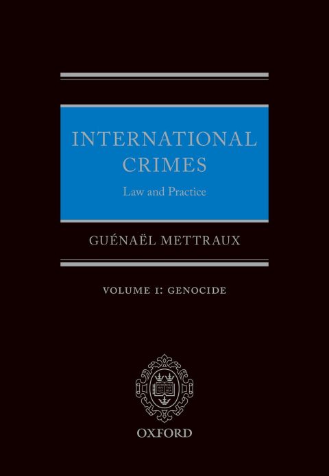 Cover image for book International Crimes: Volume I: Genocide