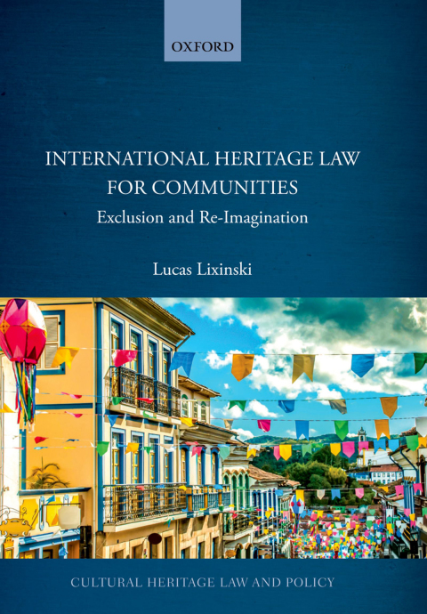 Cover image for book International Heritage Law for Communities