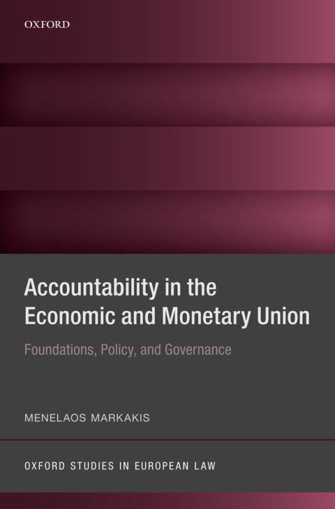 Cover image for book Accountability in the Economic and Monetary Union