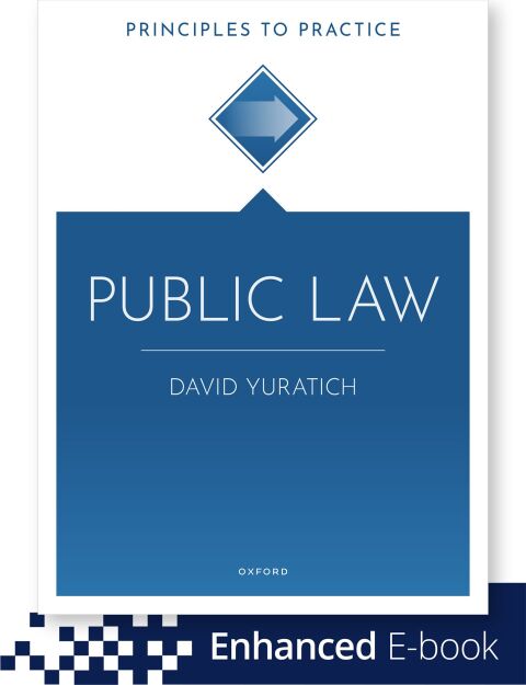 Cover image for book Public Law: Principles to Practice