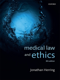 Medical Law And Ethics 8th Edition | 9780198846956, 9780192586193 ...