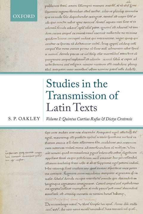 Cover image for book Studies in the Transmission of Latin Texts