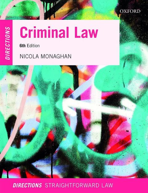 Cover image for book Criminal Law Directions
