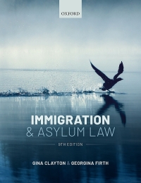 Cover image: IMMIGRATION & ASYLUM LAW 9E P 9th edition 9780198848936