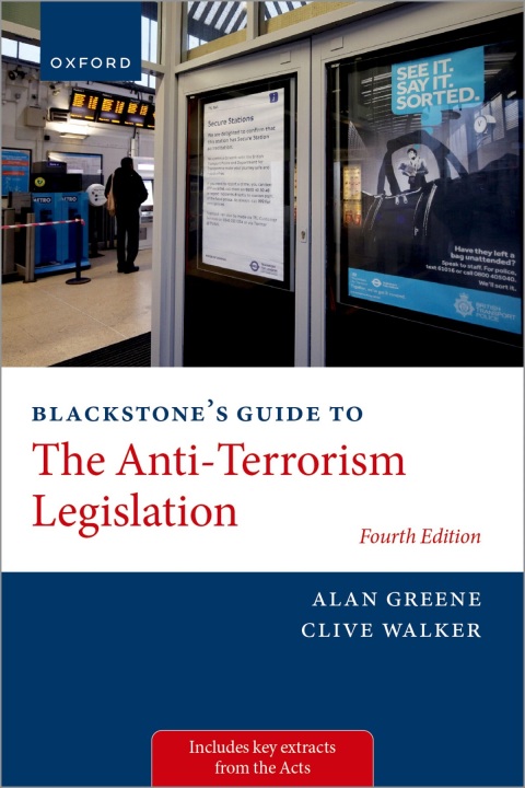 Cover image for book Blackstone's Guide to the Anti-Terrorism Legislation