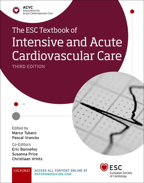 Cover image for book The ESC Textbook of Intensive and Acute Cardiovascular Care