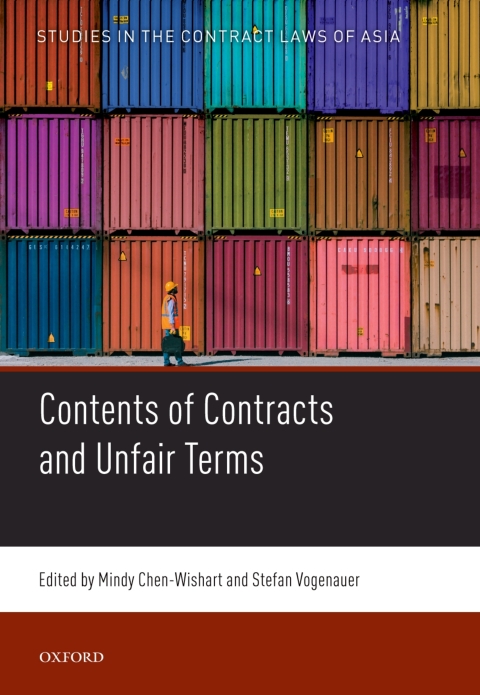 Cover image for book Contents of Contracts and Unfair Terms