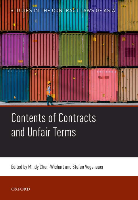 Cover image for book Contents of Contracts and Unfair Terms