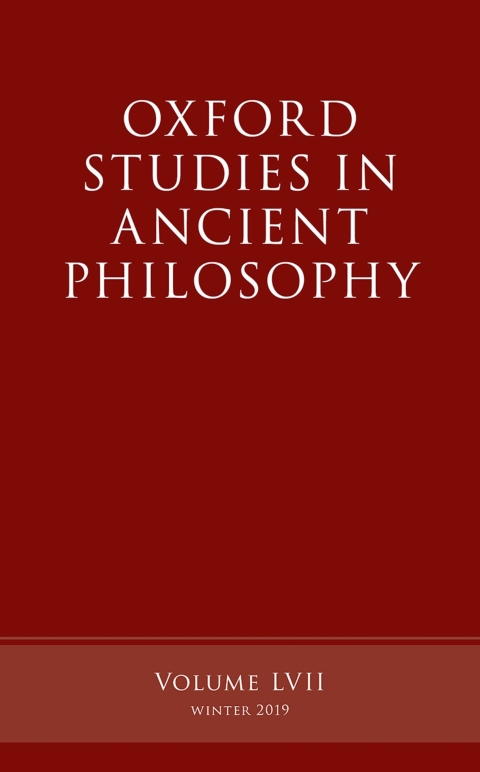 Cover image for book Oxford Studies in Ancient Philosophy, Volume 57