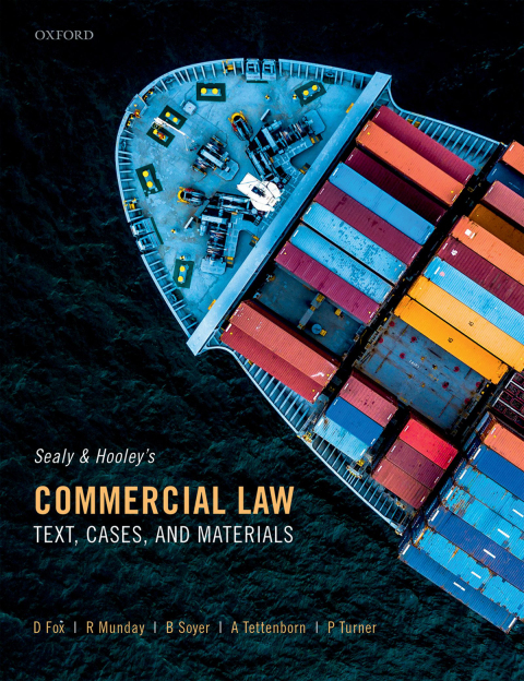 Cover image for book Sealy and Hooley's Commercial Law