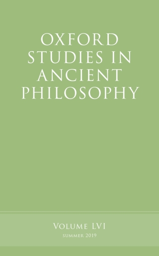 Oxford Studies in Ancient Philosophy, Volume 56